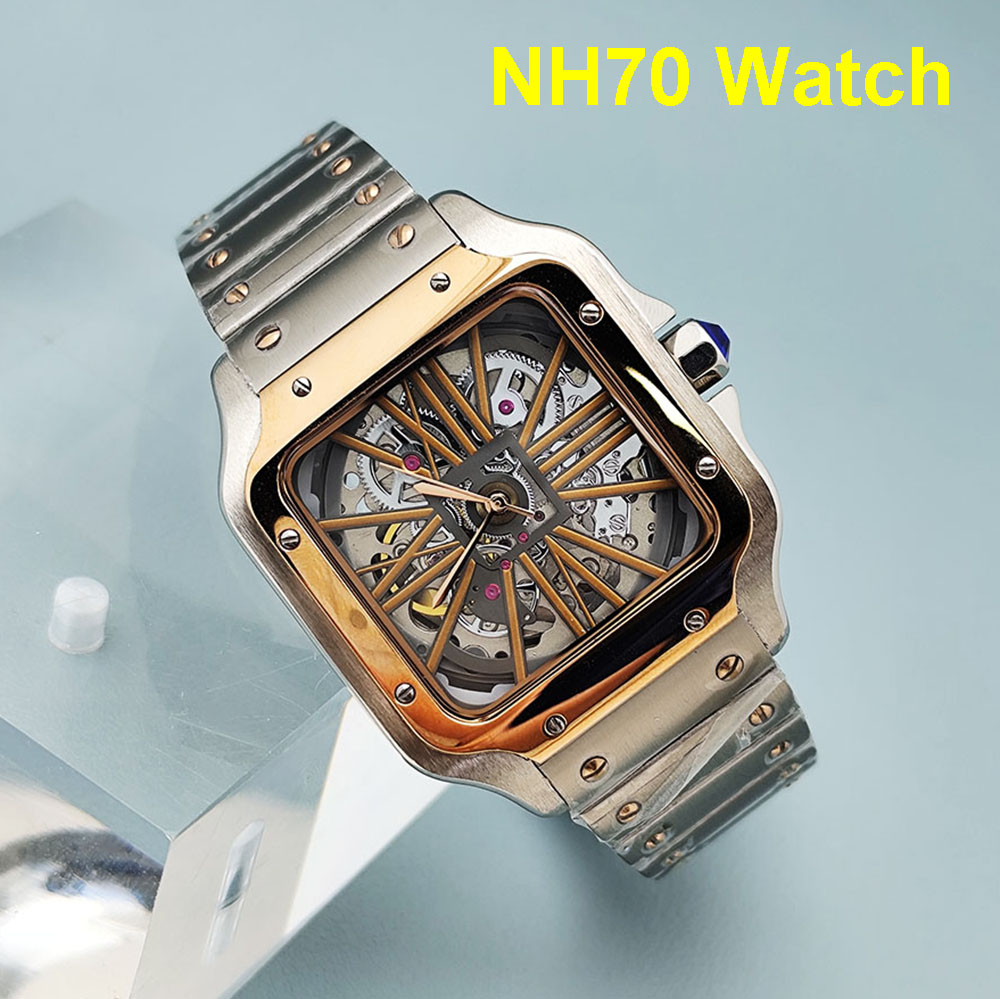 NH70 watch men's watch automat - Cartier Watch Santos recension och pris