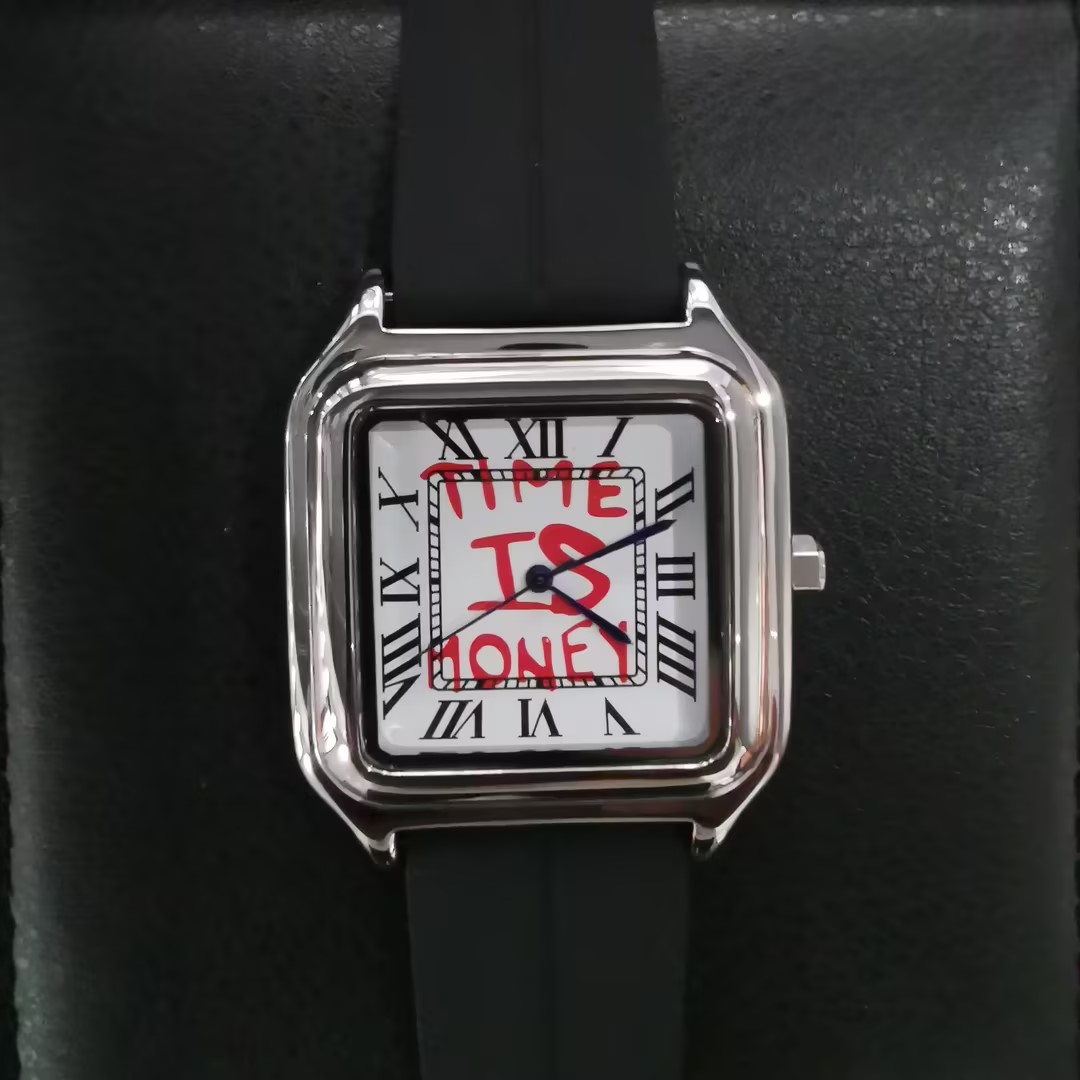 TIME IS MONEY Men's Waterproof - Cartier Watch Santos recension och pris